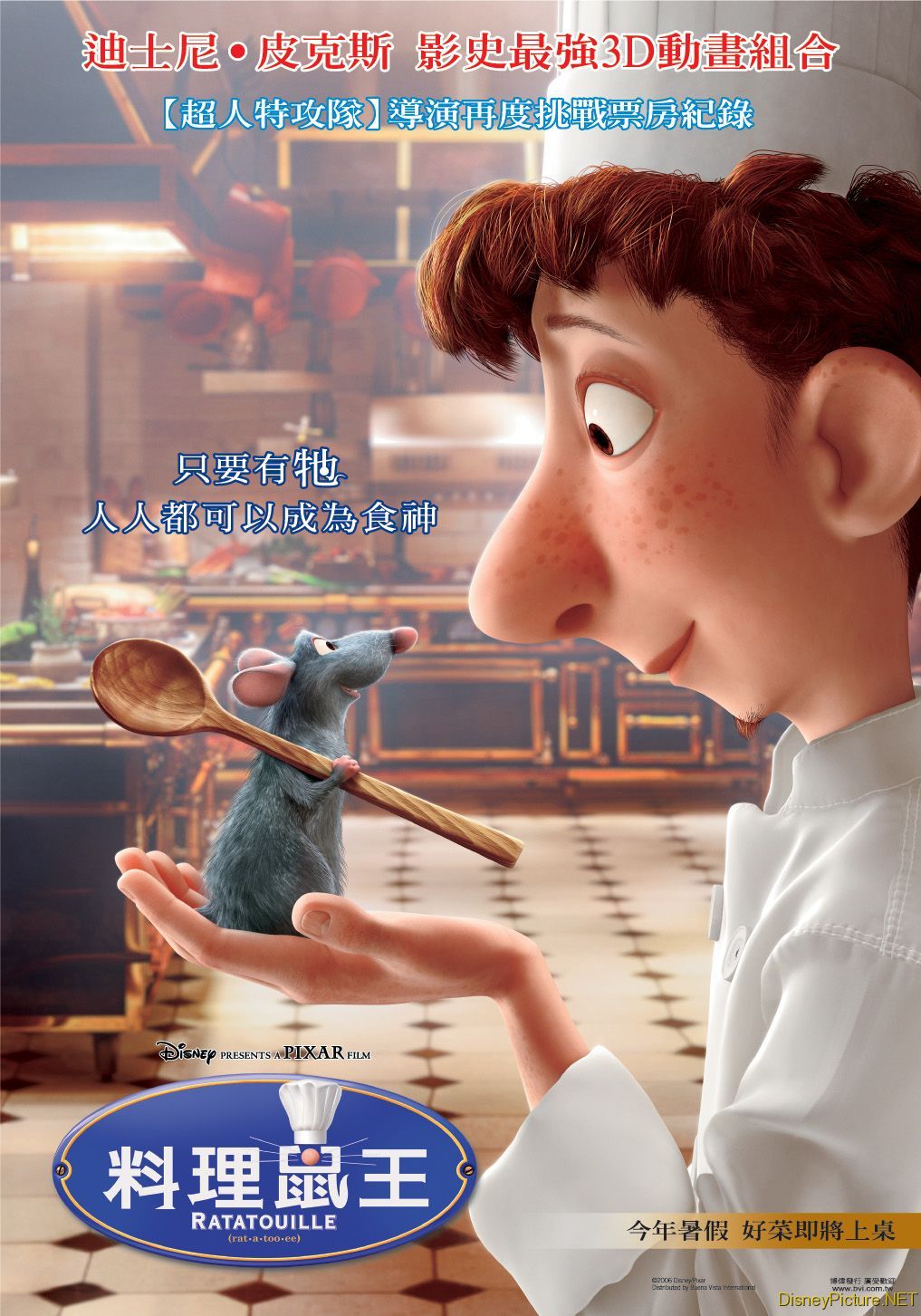 Ratatouille china Poster